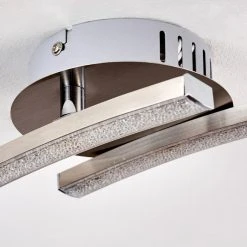 Hofstein Tusula Deckenleuchte LED Nickel-Matt, 2-flammig -LED Leuchten Verkäufe 2022 tusula deckenleuchte h3274347 11