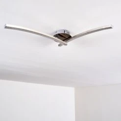 Hofstein Tusula Deckenleuchte LED Nickel-Matt, 2-flammig -LED Leuchten Verkäufe 2022 tusula deckenleuchte h3274347 12