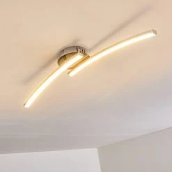 Hofstein Tusula Deckenleuchte LED Nickel-Matt, 2-flammig -LED Leuchten Verkäufe 2022 tusula deckenleuchte h3274347 14