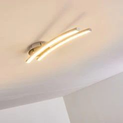 Hofstein Tusula Deckenleuchte LED Nickel-Matt, 2-flammig -LED Leuchten Verkäufe 2022 tusula deckenleuchte h3274347 8