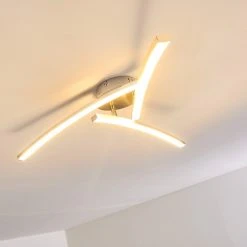 Hofstein Tusula Deckenleuchte LED Edelstahl, 3-flammig 38 Hofstein Tusula Deckenleuchte LED Edelstahl, 3-flammig -LED Leuchten Verkäufe 2022 tusula deckenleuchte h3274361 14