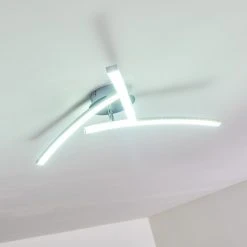 Hofstein Tusula Deckenleuchte LED Edelstahl, 3-flammig 46 Hofstein Tusula Deckenleuchte LED Edelstahl, 3-flammig -LED Leuchten Verkäufe 2022 tusula deckenleuchte h3274361 22