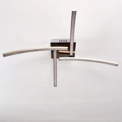 Hofstein Tusula Deckenleuchte LED Nickel-Matt, 4-flammig -LED Leuchten Verkäufe 2022 tusula deckenleuchte h3274385 11