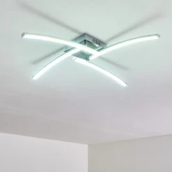 Hofstein Tusula Deckenleuchte LED Nickel-Matt, 4-flammig -LED Leuchten Verkäufe 2022 tusula deckenleuchte h3274385 20