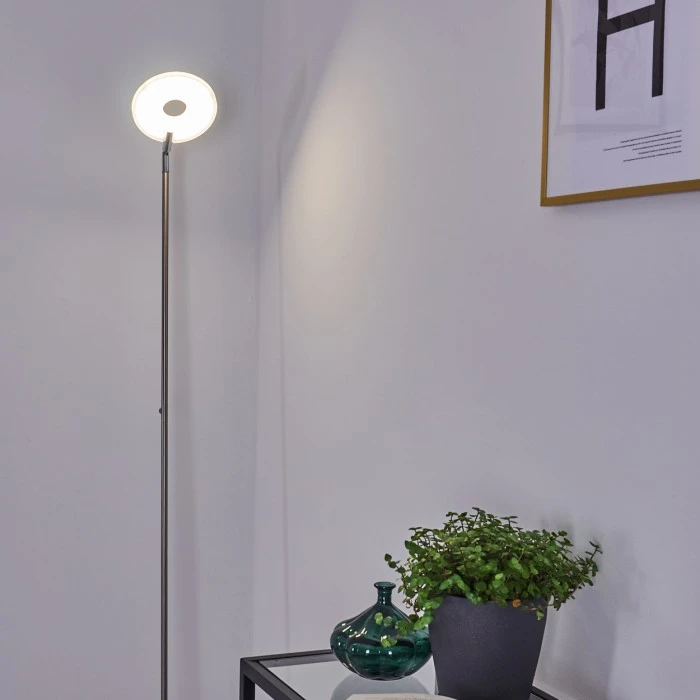 Hofstein Umag Stehleuchte LED Edelstahl, 1-flammig 13 Hofstein Umag Stehleuchte LED Edelstahl, 1-flammig – Bild 13