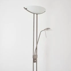 Hofstein Urama Deckenfluter LED Nickel-Matt, 2-flammig -LED Leuchten Verkäufe 2022 urama deckenfluter h3568354 7