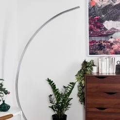 Hofstein Uttorp Stehleuchte LED Silber, 1-flammig 23 Hofstein Uttorp Stehleuchte LED Silber, 1-flammig -LED Leuchten Verkäufe 2022 uttorp stehleuchte h3390511 11