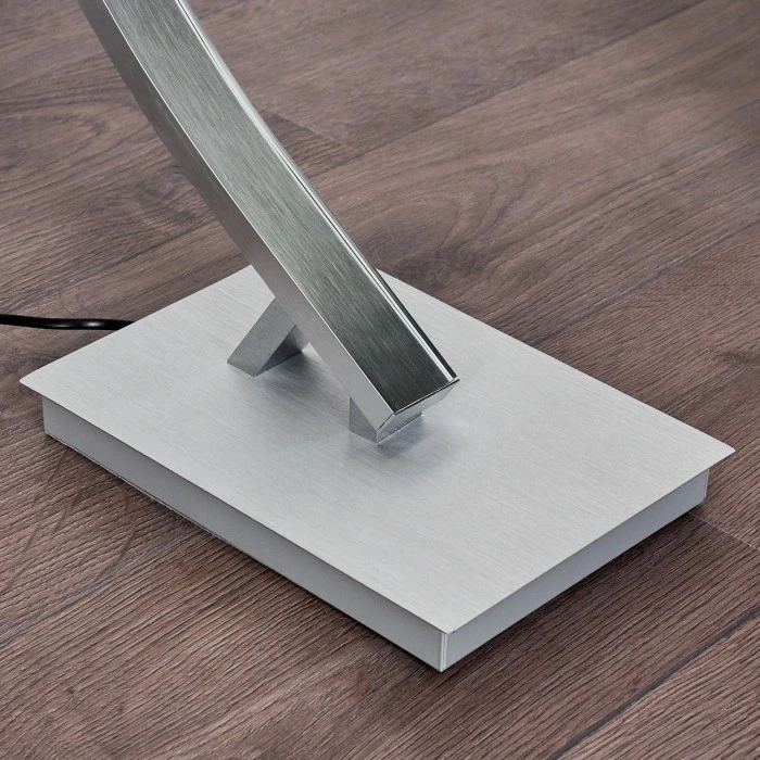 Hofstein Uttorp Stehleuchte LED Silber, 1-flammig 6 Hofstein Uttorp Stehleuchte LED Silber, 1-flammig – Bild 6