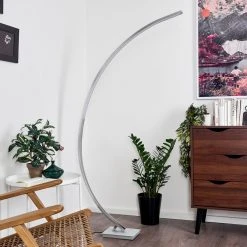 Hofstein Uttorp Stehleuchte LED Silber, 1-flammig 21 Hofstein Uttorp Stehleuchte LED Silber, 1-flammig -LED Leuchten Verkäufe 2022 uttorp stehleuchte h3390511 9