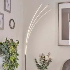 Hofstein Uttorp Stehleuchte LED Nickel-Matt, 3-flammig -LED Leuchten Verkäufe 2022 uttorp stehleuchte h3552407 6