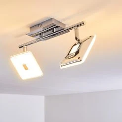 Hofstein Vallorbe Deckenleuchte LED Chrom, 2-flammig -LED Leuchten Verkäufe 2022 vallorbe deckenleuchte h3270059 do1 3