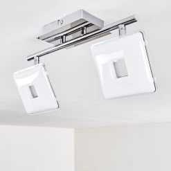 Hofstein Vallorbe Deckenleuchte LED Chrom, 2-flammig -LED Leuchten Verkäufe 2022 vallorbe deckenleuchte h3270059 do1 5