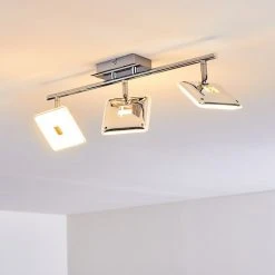 Hofstein Vallorbe Deckenleuchte LED Chrom, 3-flammig -LED Leuchten Verkäufe 2022 vallorbe deckenleuchte h3270080 do1 9