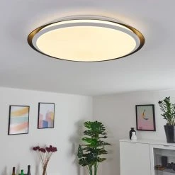 Hofstein Vejle Deckenpanel LED Weiß, 2-flammig, Farbwechsler -LED Leuchten Verkäufe 2022 vejle deckenpanel h3372005 2