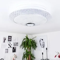 Hofstein Venice Deckenleuchte LED Weiß, 1-flammig, Fernbedienung -LED Leuchten Verkäufe 2022 venice deckenleuchte h3447284 4