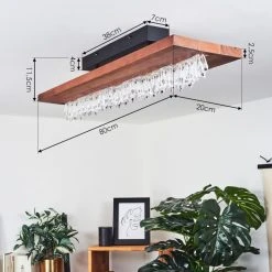 Hofstein Versoix Deckenleuchte LED Schwarz, 1-flammig 13 Hofstein Versoix Deckenleuchte LED Schwarz, 1-flammig -LED Leuchten Verkäufe 2022 versoix deckenleuchte h3550762 3