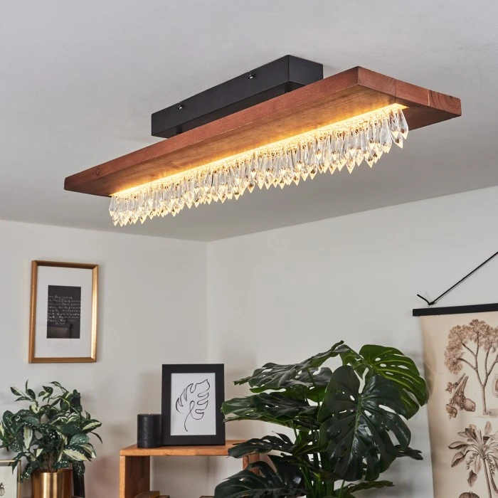 Hofstein Versoix Deckenleuchte LED Schwarz, 1-flammig 7 Hofstein Versoix Deckenleuchte LED Schwarz, 1-flammig – Bild 7