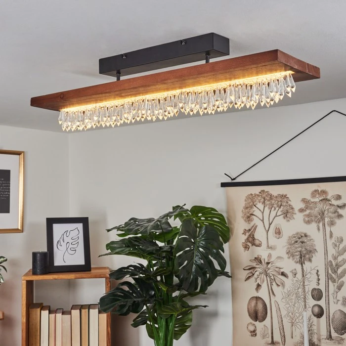 Hofstein Versoix Deckenleuchte LED Schwarz, 1-flammig 9 Hofstein Versoix Deckenleuchte LED Schwarz, 1-flammig – Bild 9