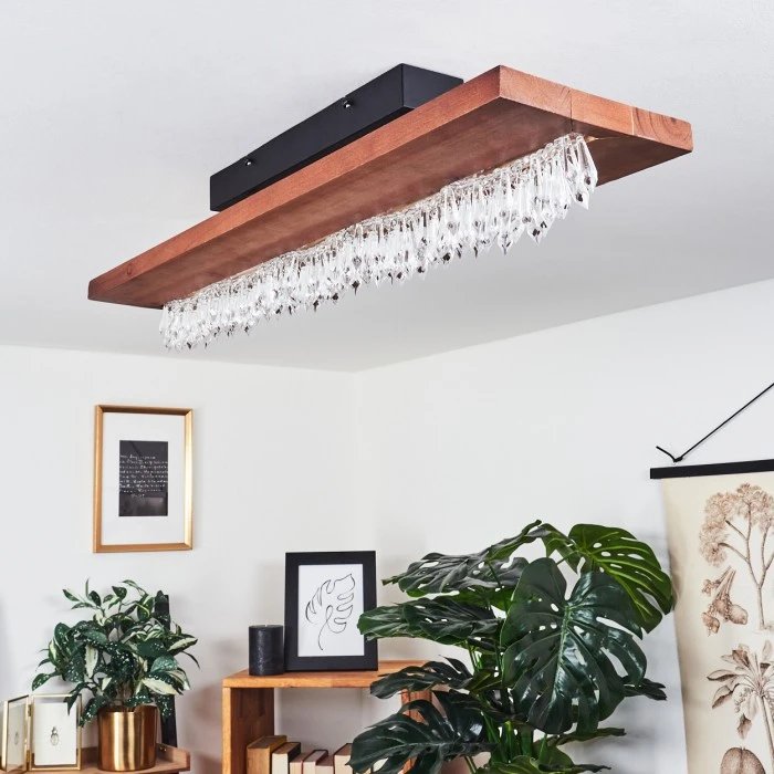 Hofstein Versoix Deckenleuchte LED Schwarz, 1-flammig 10 Hofstein Versoix Deckenleuchte LED Schwarz, 1-flammig – Bild 10