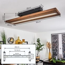 Hofstein Versoix Deckenleuchte LED Schwarz, 1-flammig 13 Hofstein Versoix Deckenleuchte LED Schwarz, 1-flammig -LED Leuchten Verkäufe 2022 versoix deckenleuchte h3561379 3