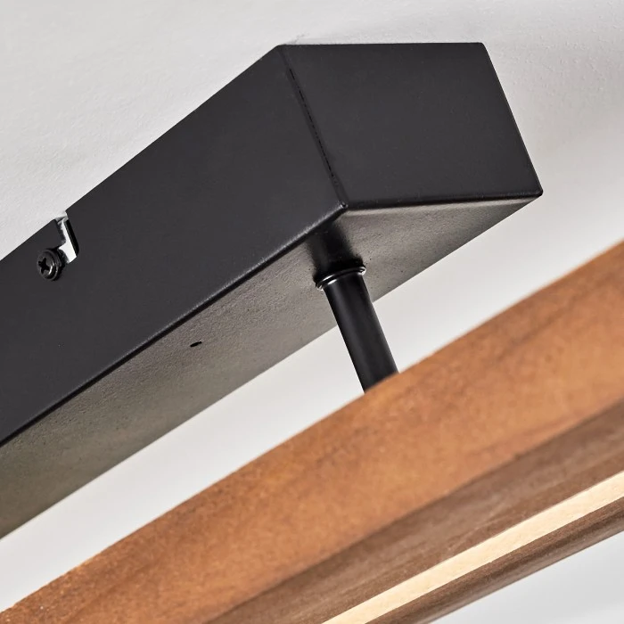 Hofstein Versoix Deckenleuchte LED Schwarz, 1-flammig 6 Hofstein Versoix Deckenleuchte LED Schwarz, 1-flammig – Bild 6