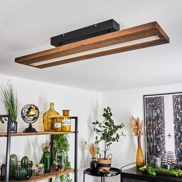 Hofstein Versoix Deckenleuchte LED Schwarz, 1-flammig 10 Hofstein Versoix Deckenleuchte LED Schwarz, 1-flammig – Bild 10