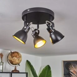 Hofstein Vestola Deckenleuchte LED Chrom, Schwarz, 3-flammig 26 Hofstein Vestola Deckenleuchte LED Chrom, Schwarz, 3-flammig -LED Leuchten Verkäufe 2022 vestola deckenleuchte h3598252 12