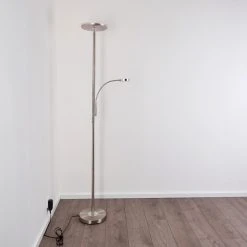 Hofstein Veteli Deckenfluter LED Nickel-Matt, Chrom, 2-flammig 34 Hofstein Veteli Deckenfluter LED Nickel-Matt, Chrom, 2-flammig -LED Leuchten Verkäufe 2022 veteli deckenfluter h3080856 16