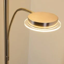 Hofstein Veteli Deckenfluter LED Nickel-Matt, Chrom, 2-flammig 27 Hofstein Veteli Deckenfluter LED Nickel-Matt, Chrom, 2-flammig -LED Leuchten Verkäufe 2022 veteli deckenfluter h3080856 9