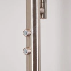 Hofstein Veteli Deckenfluter LED Nickel-Matt, Chrom, 2-flammig -LED Leuchten Verkäufe 2022 veteli deckenfluter h3080863 18