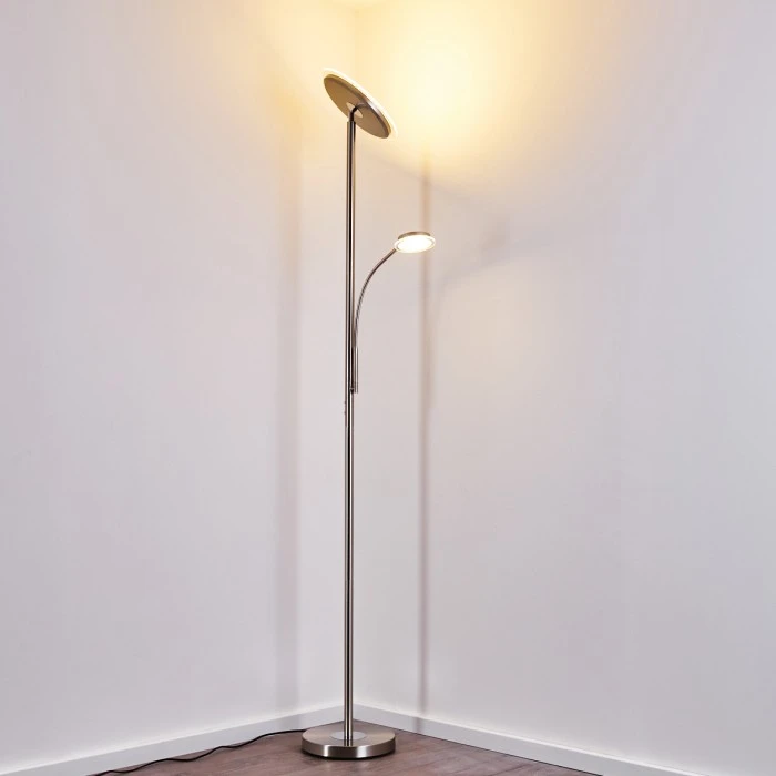 Hofstein Veteli Deckenfluter LED Weiß, 2-flammig 17 Hofstein Veteli Deckenfluter LED Weiß, 2-flammig – Bild 17