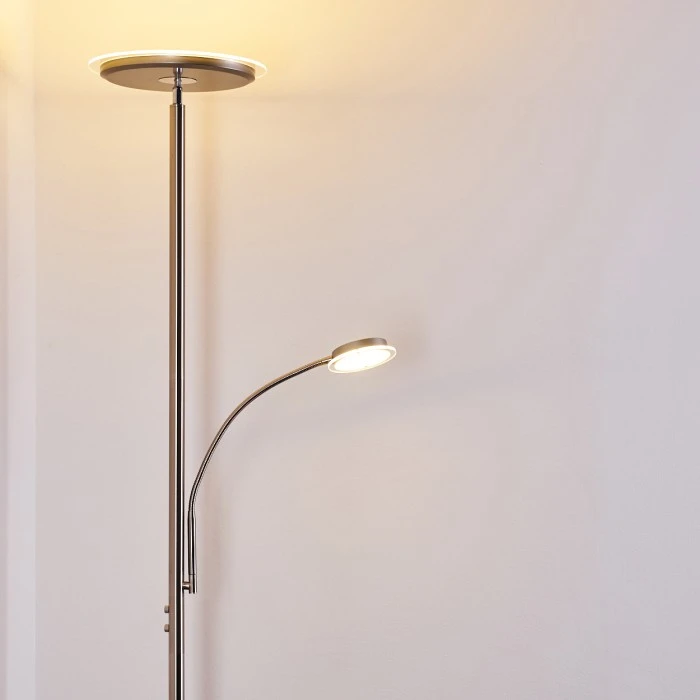 Hofstein Veteli Deckenfluter LED Weiß, 2-flammig 23 Hofstein Veteli Deckenfluter LED Weiß, 2-flammig – Bild 23