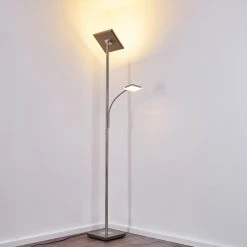 Hofstein Veteli Deckenfluter LED Edelstahl, 2-flammig -LED Leuchten Verkäufe 2022 veteli deckenfluter h3274576 8