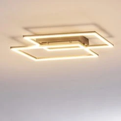 Hofstein Veyrier Deckenleuchte LED Stahl gebürstet, 2-flammig -LED Leuchten Verkäufe 2022 veyrier deckenleuchte h3269312 do1 11