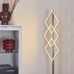 Hofstein Veyrier Stehleuchte LED Nickel-Matt, 3-flammig, Fernbedienung -LED Leuchten Verkäufe 2022 veyrier stehleuchte h3380826 6