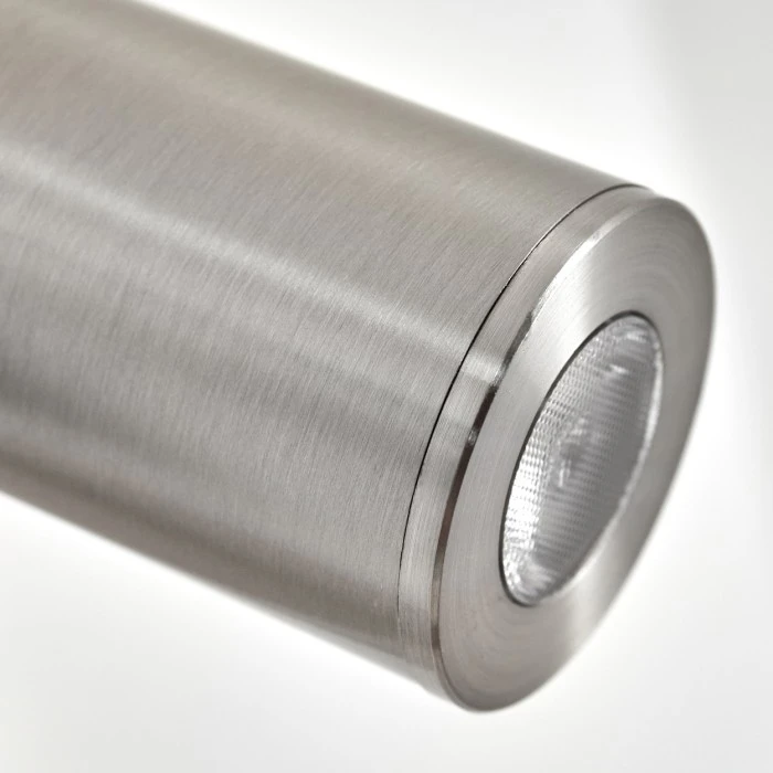 Hofstein Viata Wandleuchte LED Nickel-Matt, Grau, 2-flammig 3 Hofstein Viata Wandleuchte LED Nickel-Matt, Grau, 2-flammig – Bild 3