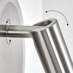 Hofstein Viata Wandleuchte LED Nickel-Matt, Grau, 2-flammig 17 Hofstein Viata Wandleuchte LED Nickel-Matt, Grau, 2-flammig -LED Leuchten Verkäufe 2022 viata wandleuchte h3456736 5