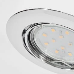 Hofstein Vibersviller Einbauleuchte LED Chrom, 1-flammig -LED Leuchten Verkäufe 2022 vibersviller einbauleuchte h3618929 5