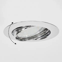 Hofstein Vibersviller Einbauleuchte LED Chrom, 1-flammig -LED Leuchten Verkäufe 2022 vibersviller einbauleuchte h3618929 8