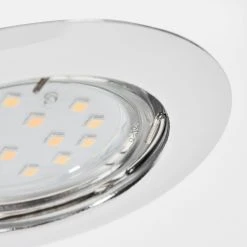 Hofstein Vibersviller Einbauleuchte LED Chrom, 1-flammig -LED Leuchten Verkäufe 2022 vibersviller einbauleuchte h3618974 6