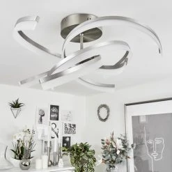 Hofstein Vignats Deckenleuchte LED Nickel-Matt, 4-flammig, Fernbedienung 21 Hofstein Vignats Deckenleuchte LED Nickel-Matt, 4-flammig, Fernbedienung -LED Leuchten Verkäufe 2022 vignats deckenleuchte h3650875 10