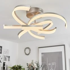 Hofstein Vignats Deckenleuchte LED Nickel-Matt, 4-flammig, Fernbedienung 19 Hofstein Vignats Deckenleuchte LED Nickel-Matt, 4-flammig, Fernbedienung -LED Leuchten Verkäufe 2022 vignats deckenleuchte h3650875 8