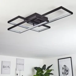 Hofstein Vilellot Deckenleuchte LED Schwarz, 1-flammig, Farbwechsler -LED Leuchten Verkäufe 2022 vilellot deckenleuchte h3457214 11