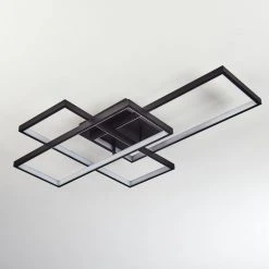 Hofstein Vilellot Deckenleuchte LED Schwarz, 1-flammig, Farbwechsler -LED Leuchten Verkäufe 2022 vilellot deckenleuchte h3457214 7