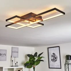 Hofstein Vilellot Deckenleuchte LED Schwarz, 1-flammig, Farbwechsler -LED Leuchten Verkäufe 2022 vilellot deckenleuchte h3457214 8