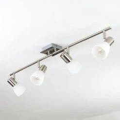 Hofstein Villaseca Deckenleuchte LED Nickel-Matt, 4-flammig -LED Leuchten Verkäufe 2022 villaseca deckenleuchte h3610404 7