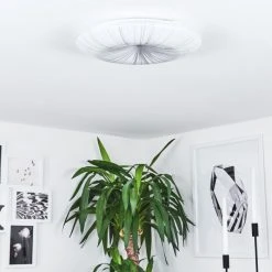 Hofstein Vogorno Deckenleuchte LED Wei&szlig;, 1-flammig -LED Leuchten Verkäufe 2022 vogorno deckenleuchte h3457818 4