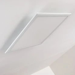 Hofstein Voisines Deckenpanel LED Weiß, 1-flammig, Fernbedienung, Farbwechsler -LED Leuchten Verkäufe 2022 voisines deckenpanel h3267738 do1 19