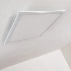 Hofstein Voisines Deckenpanel LED Weiß, 1-flammig, Fernbedienung, Farbwechsler -LED Leuchten Verkäufe 2022 voisines deckenpanel h3267738 do1 22