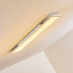 Hofstein Voisines Deckenpanel LED Weiß, 1-flammig, Fernbedienung, Farbwechsler -LED Leuchten Verkäufe 2022 voisines deckenpanel h3267776 do1 12